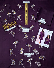 ZAYRA – Luxury Winter Dhanak Embroidered Suit