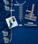 Afsana Grace 3 Pcs Embroidered Suit with Luxury Shawl