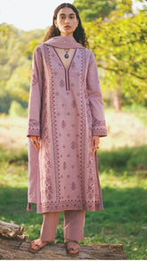 Celestia Bloom – 3 Pcs Suit with Luxury Shawl