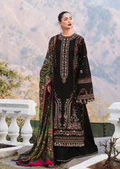 Prime Heritage – Dhanak Winter 2k25 3 Pcs Embroidered Suit with Luxury Shawl