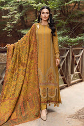 Noor-e-Sultan – Dhanak Winter 2k25 3 Pcs Embroidered Suit with Luxury Shawl