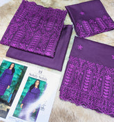 Elisara Bloom –Dhanak Winter 2k25 2 Pcs Embroidered Suit with Luxury Shawl