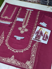 IZEL – Luxury Winter 2PC Dhanak Embroidered Suit