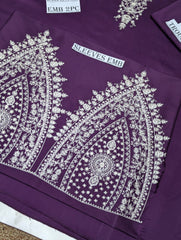MEHRUNNISA – Luxury Winter Dhanak Embroidered Suit