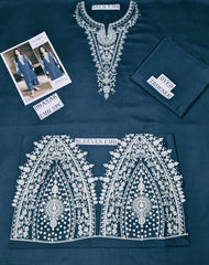 NOORA – Luxury Winter Dhanak Embroidered Suit