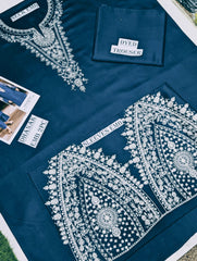 NOORA – Luxury Winter Dhanak Embroidered Suit